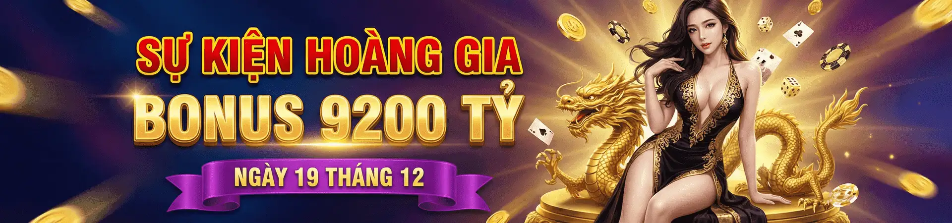 Banner nhận thưởng liền tay  cho thành viên mới